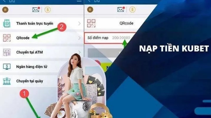 Phương thức nạp tiền Kubet phổ biến 2024